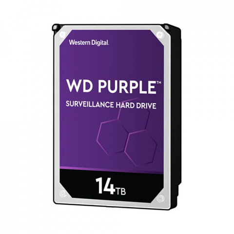 HARD DISK WD Purple Disco rígido para CFTV 14TB WD140PURZ - WESTERN DIGITAL