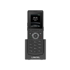 telefone ip wi-fi portatil linkvil w610w - fanvil